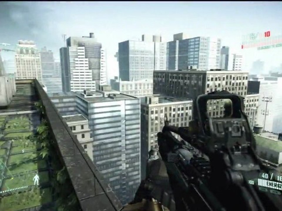 Découverte démo Crysis 2 sur 360 (partie 1)