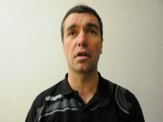 Y. Chandioux après la victoire du FCMB face àGrenoble (CFA2)