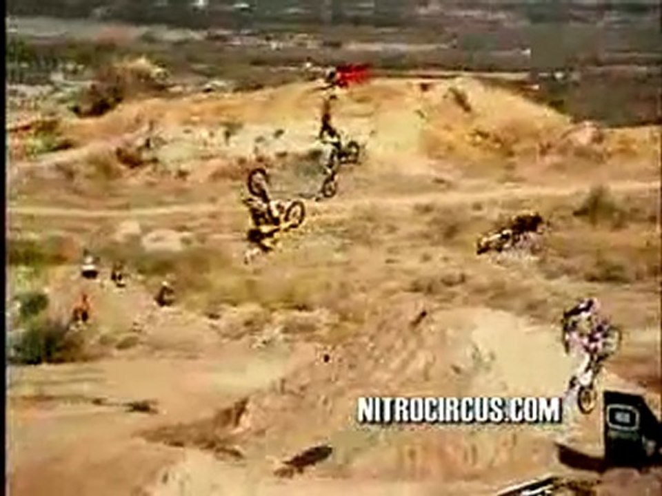 Travis Pastrana and the Nitro Circus Crew at the NC Compound