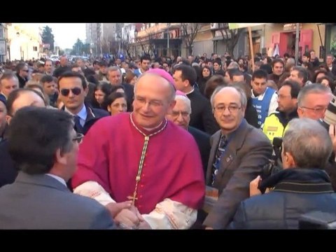 Aversa - L'arrivo del nuovo vescovo Angelo Spinillo
