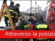 Ricerche del disperso in Arno, Firenze, febbraio 2011