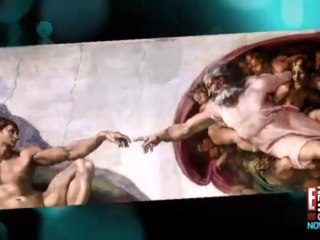 George Clooney's Massive Mural