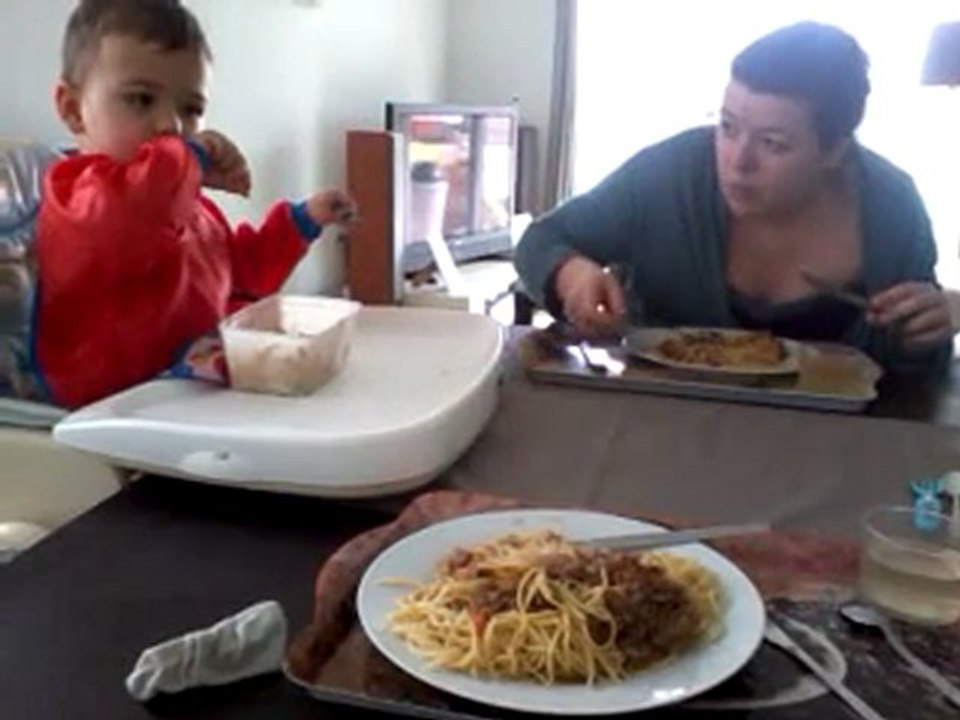 a trois en famille