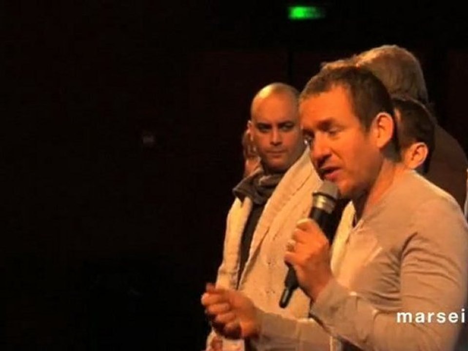 Dany Boon et Benoît Poelvoorde à Marseille - janvier 2011