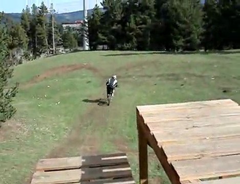 Zona Mondraker en la Molina
