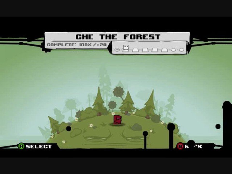 Super Meat Boy Frapsoluce Partie 1: La forêt de Dr.Fetus
