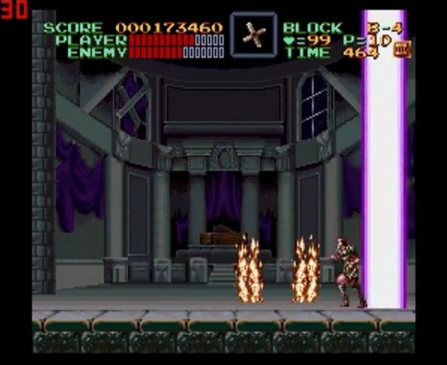 Super Castlevania 4 (Final Boss) -Super NES-