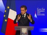 Discours de N. Sarkozy aux ministres des finances du G20
