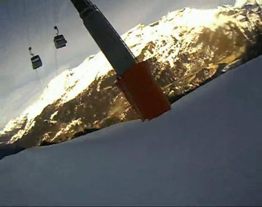 Cam embarquée sur piste.