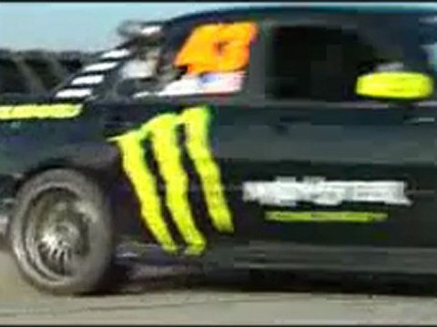 Ken Block Gymkhana Practice