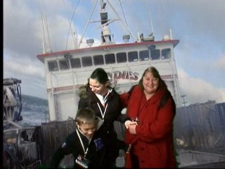 Bateau dans la tempête