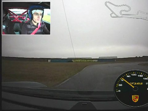 Caméra embarquée Porsche 997 GT3 RS circuit Abbeville