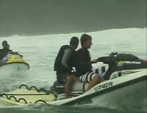 Shane Dorian gets one of the biggest barrels ever ridden at Teahupoo