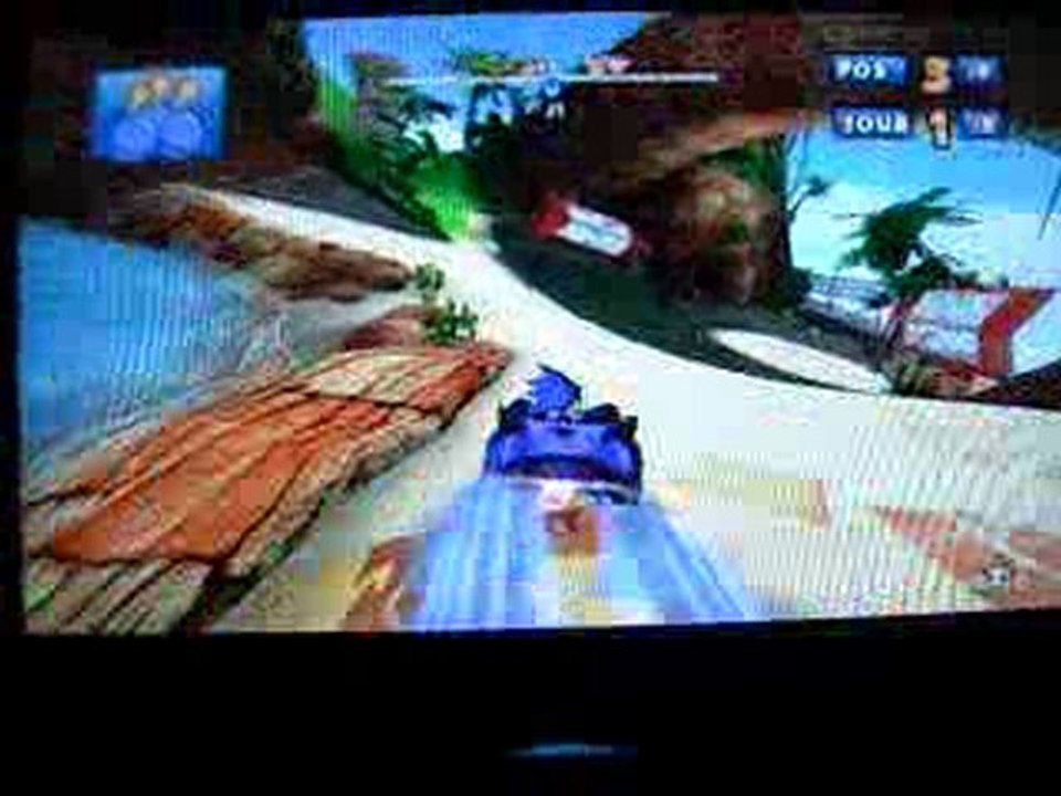 Gaming live de "Sonic & Sega All-Stars Racing" sur Wii (2/2)