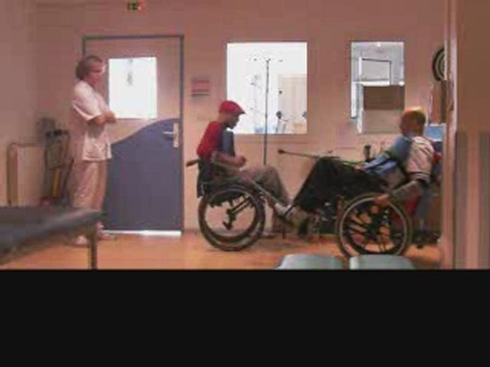 Tournoi de chevaliers au centre de rééducation