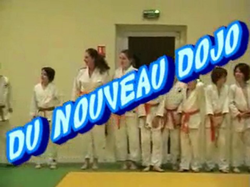 L'inauguration du nouveau dojo