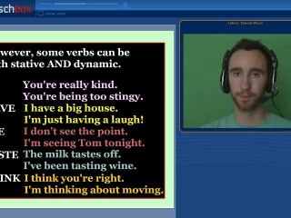 Stative Verbs. Englishbox.