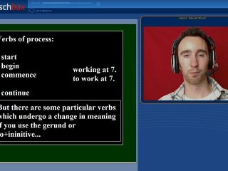 Verb Patterns. Englishbox.