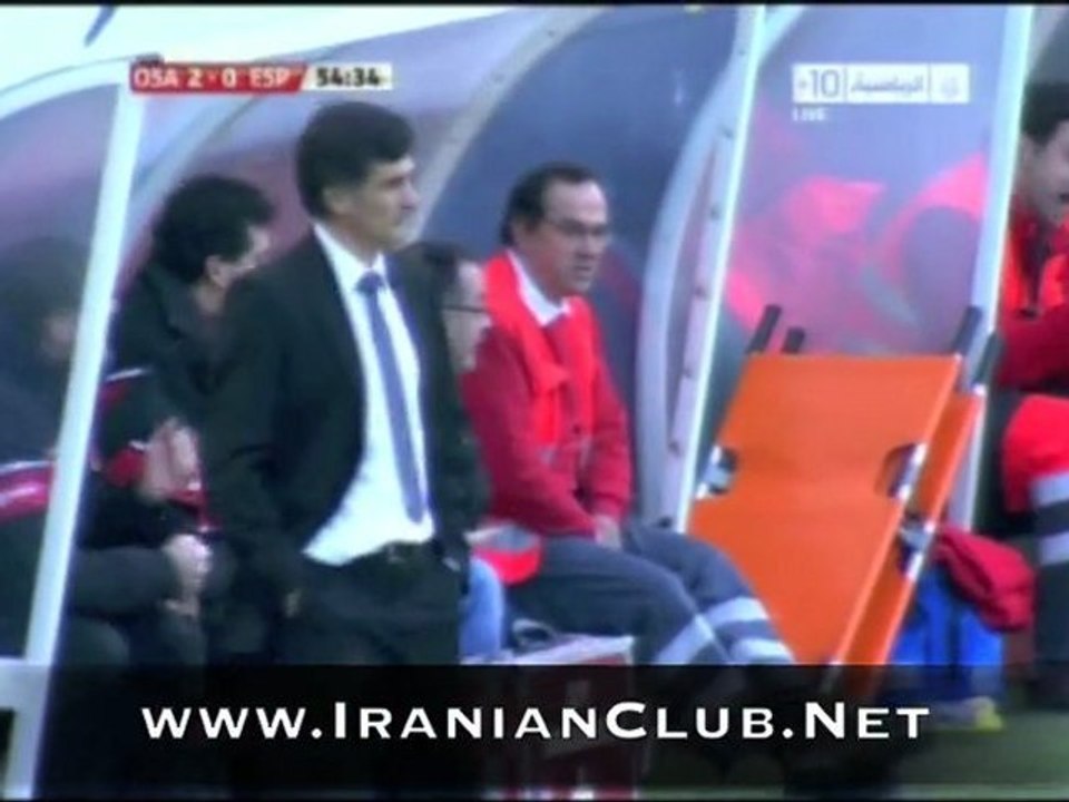 Javad Nekounam - Goal vs. Espanyol [2 / 2]