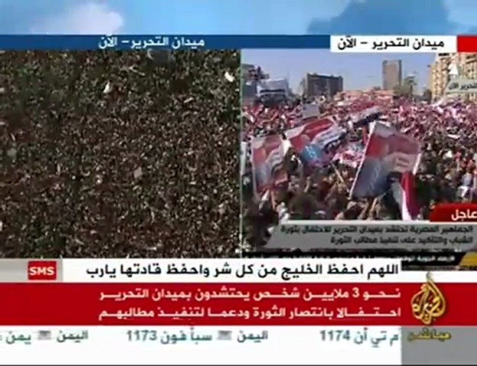 3 Millions d'égyptiens : "Jérusalem on arrive" !