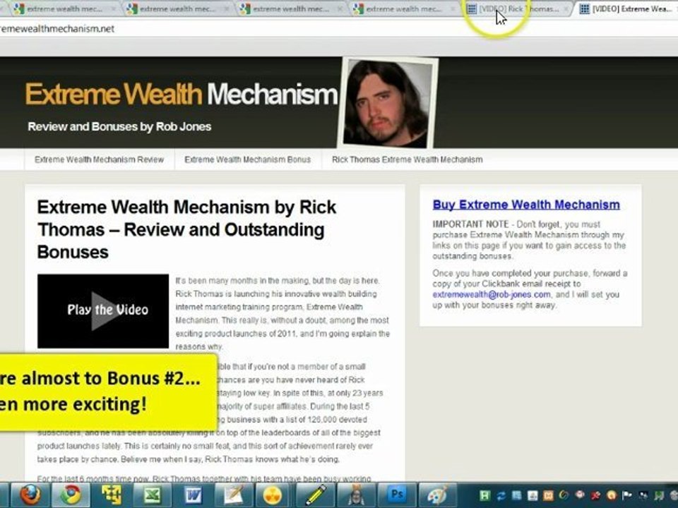 Review of Extreme Wealth Mechanism as well as an AWESOME