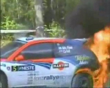 Rally crash extreme