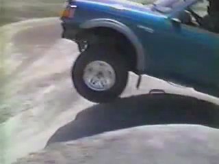 Joyride Jumping a Ford Ranger with Two Folks in the Back = Whiplash