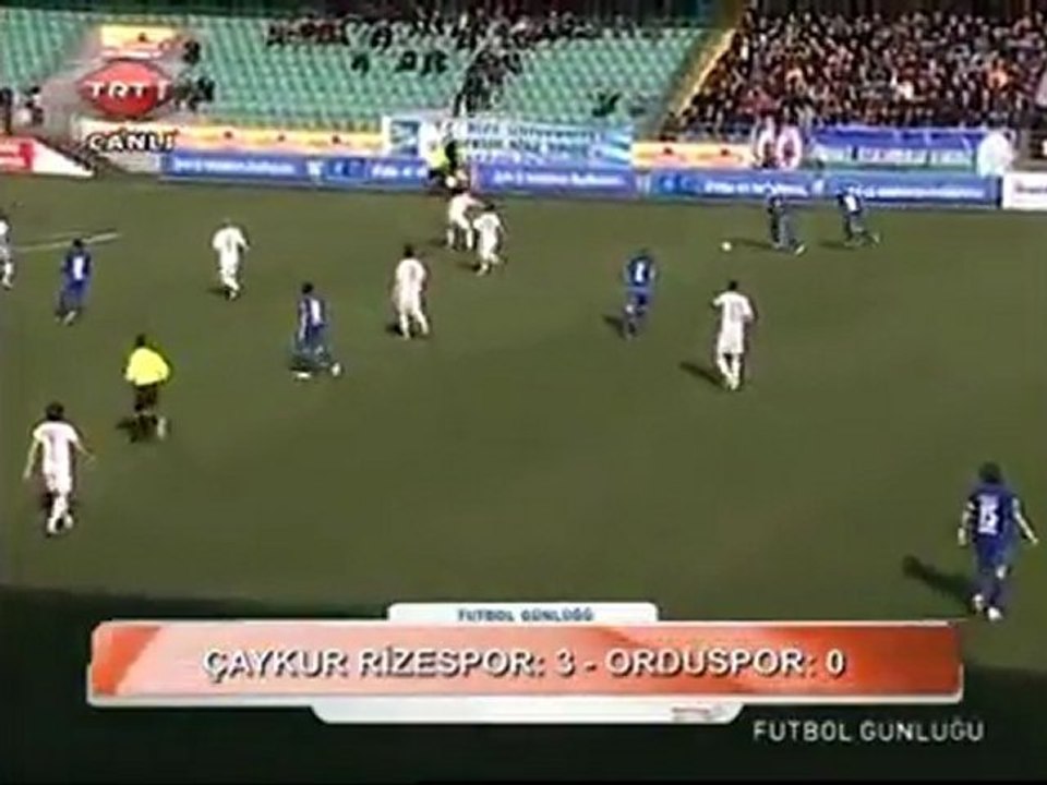 Dailymotion - Çaykur Rizespor- 3 - Orduspor- 0