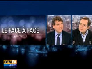 BFMTV2012 : Arnaud Montebourg face à Christian Saint-Etienne