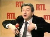 Jean-Luc Mélenchon, candidat du Parti de Gauche à l'invest