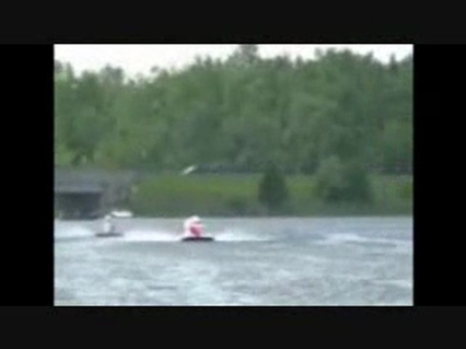 Jetboats and loon