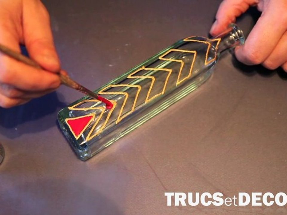 Technique de la peinture sur verre par TrucsetDeco.com