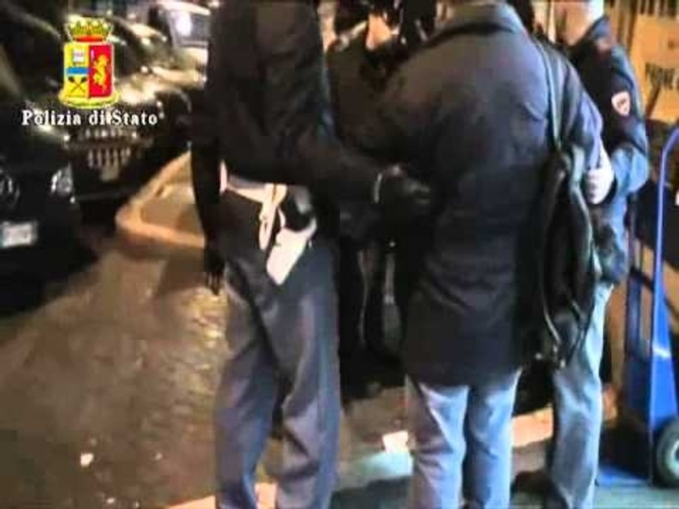 Roma - Blitz antidroga a Termini