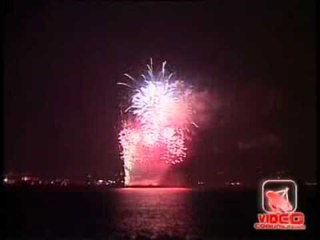 Napoli - Castel dell'Ovo illuminato per il Capodanno Cinese (2parte)