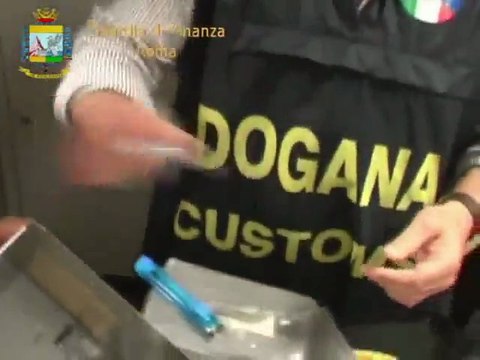 Fiumicino - Traffico di droga dal Sud America