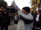 Marcianise (CE) - La protesta dei lavoratori a rischio della Competence Emea 1