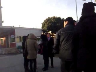 Marcianise (CE) - La protesta dei lavoratori a rischio della Competence Emea 4