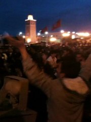 A la Kasbah à Tunis dimanche soir