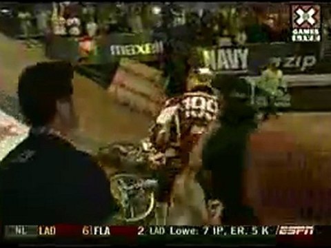 Travis Pastrana 1st Double Backflip in Competition XGAMES