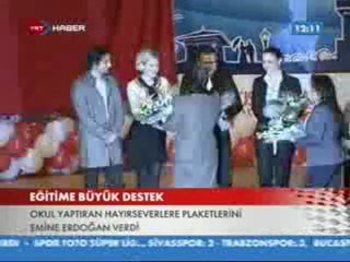 trt haber plaket takdim töreni