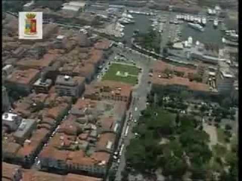 Viareggio - La stazione vista dall'alto dopo l'esplosione