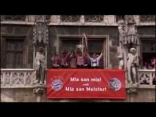 Monaco - La festa del Bayern per la vittoria in Bundesliga