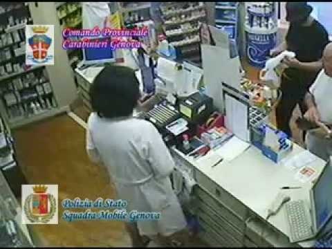 Genova - Arrestato il rapinatore delle farmacie