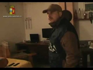 Crotone - La Polizia arresta Pasquale Manfredi detto 'Scarface'