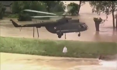 Polonia - Bombe per le inondazioni sui fiumi Vistola e Oder