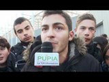 Frattamaggiore (NA) - La protesta degli studenti