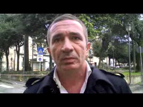 Aversa - La protesta di Perillo oculista Asl Caserta