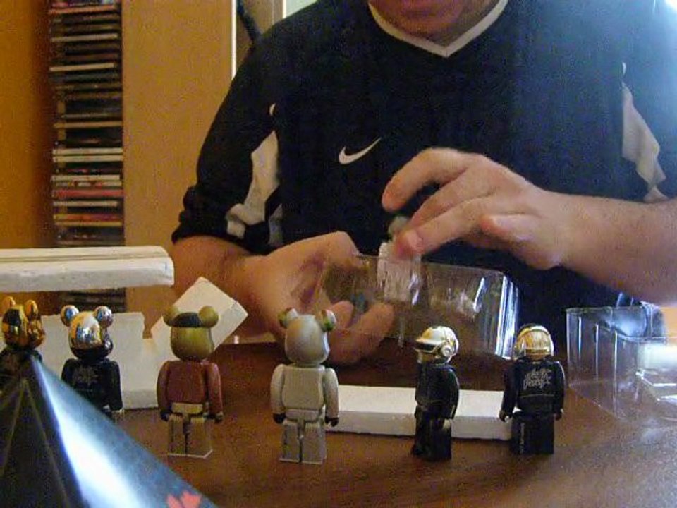 Daft Gang MEDICOM TOY – KUBRICK + BE@RBRICK Set Daft Punk