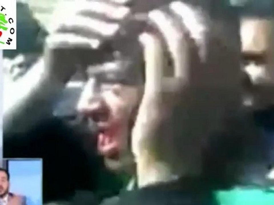 الثورة الليبية  القبض على أحد المرتزقة