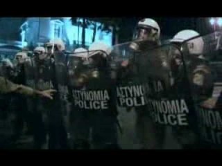 Grecia - Protesta davanti al ministero delle Finanze